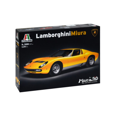 KIT PARA MONTAR ITALERI LAMBORGHINI MIURA 1/24 ITA 3686 3686S